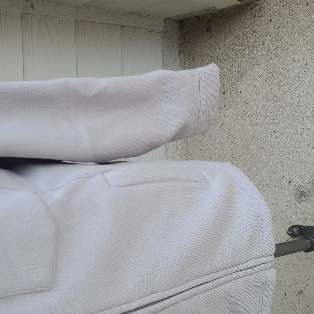 SCHAEFER Outfitter Ramshorn Light Grey Sz L Mens Zip Sweater Fleece Jacket NEW - Picture 5 of 11